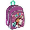 Dream Works Gabby's Dollhouse Gabby'S Dollhouse A-Meow-Zingt Ryggsekk Skolesekk 31x25x12cm