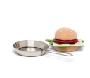 Micki Hamburger med stekepanne