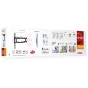 Barkan Veggfeste 32-90" Justerbart Svart E400+