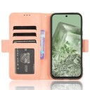 Google Pixel 8a Lommebok-deksel med Kortholder Rosa