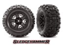 Traxxas 6792 Tires & Wheels Sledgehammer Black 2.8" 4WD 2