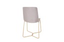 Venture Design X chair spise stol Grå Textil/gull Grå