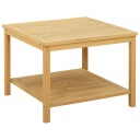  Sidetabell Olje naturlig 60 x 60 x 45 cm Solid akasietre