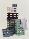 Basket Recycled Large Bordeaux