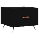 vidaXL Salongbord svart 50x50x40 cm konstruert tre