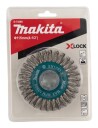 Makita Stålbørste D 73368 Tvunnet Tråd 0.5mm X Lock 115mm
