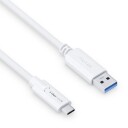 Purelink Is2600-015 1,5 M Usb C Usb A Usb 3.2 Gen 1 3.1 Gen 1 Hvit