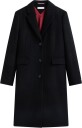Tommy Hilfiger Wool Classic Sb Coat   BLACK   36