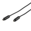 Vivanco 3m Toslink Gullbelagt Lydkabel Svart