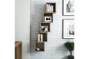 Vegghylle Amtorp 30 cm   Brun