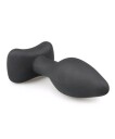Easytoys Anal Collection Small Black Silicone Buttplug