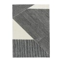 NJRD Stripes ullteppe naturhvit 170x240 cm