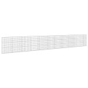 vidaXL Gabion med 5 mm tråd og 10x10 cm mesh 1100x20x150 cm