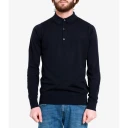 John Smedley Herre Topper Blå S,