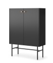 Francisca Kommode 93 cm   Svart