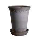 Bergs Potter Københavner Krukke Grey HØY 18x24 cm