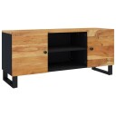 vidaXL TV benk 105x33x46 cm heltre akasie