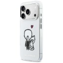Karl Lagerfeld Karl & Choupette MagSafe Mobildeksel til iPhone 17 Pro Max - Gjennomsiktig