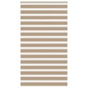  Sebragardin sandbrun 130x230 cm stoff bredde 125,9 polyester