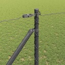  Gjerde med innlegg. Grå 1.4 x 25 m PVC belagt stål