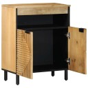  Skjenk brun 60x33x75 cm heltre mango