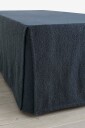 Ellos Home   Sengekappe Altro i bouclé høyde 60 cm   Blå