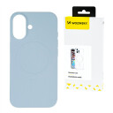 Wozinsky Silikon MagSafe-deksel for Samsung Galaxy S25 Lyseblå