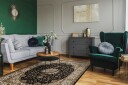 Teheran Wiltonmatte Rektangulær 160x230 cm - Svart