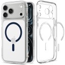 Spigen Ultra Hybrid MagSafe-etui til iPhone 18 Pro / 17 Pro Klar marineblå