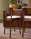 Decotique Elephant Barstol Mørk Eik / Beige breeze