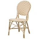 Sika Design Isabell outdoor spisestol ivory/honey