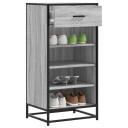  Skohylle grå sonoma 48x38x97,5 cm konstruert tre 8721102842719