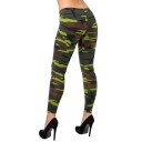 Wicked Costumes Ltd Kamuflasje Leggings Small