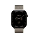 Apple Watch Series 12 42mm Smartklokke i naturlig titan med Milanese Loop