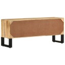 vidaXL TV-benk 110x30x45 cm grovt mangotre