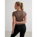 Aim'n Soft Basic Short Sleeve Brun S