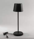 Trend Collection Vance USB Lampe Sort 32 cm