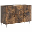  Serviesskap med skuff Røkt Eik 89 x 34,5 x 60 cm Konstruert tre