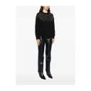 Alpha Studio Dame Strikkevarer Svart M,