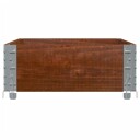 Plantekasse brun 100x50 cm heltre furu