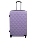 Borg Living Stor koffert - Diamant lilla - Hardcase koffert - Prisgunstig smart reisekoffert