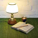Bordlampe Glassskjerm Classic