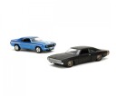 Jada Fast & Furious Kjøretøy 1:32 1969 Chevrolet Camaro/1968 Doge Charger Widebody