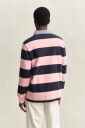GANT Reg Chambray Stripe Heavy Rugger Pink XXXL