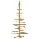  Trekjuletrær med stativ Brun 210 cm Heltre furu