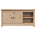 vidaXL TV-benk 103x36,5x52 cm heltre furu