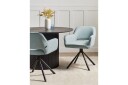 Matsalsstol Beliani Loures set om 2 Beige-Svart Mint Green -
