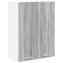  Hengende skap Riga Grå Sonoma 60 x 31 x 80 cm Konstruert tre