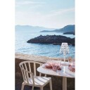 Kartell Battery Portable Bordlampe IP54 Pastel Orange