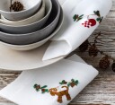 Langkilde & Søn Juleserviett med tromme